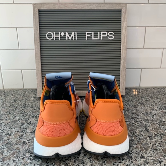 Adidas Nite Jogger Ninja Amber Tint Men’s Sneakers - Picture 5 of 7